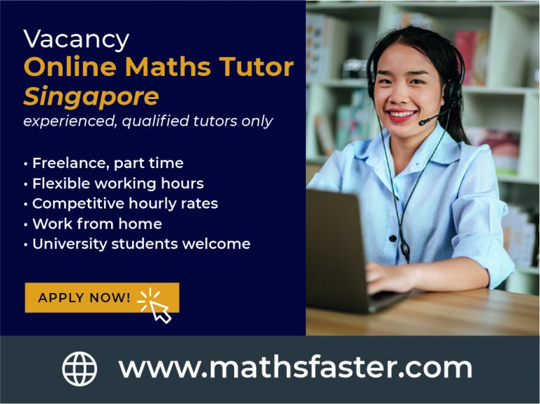 maths tutor jobs singapore